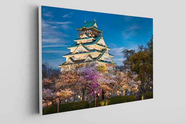 Leinwand | Schloss von Osaka, Japan