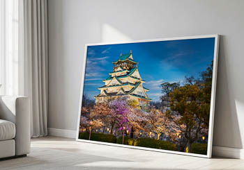 Wall Art | Castle of Osaka, Japan