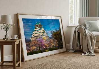 Wall Art | Castle of Osaka, Japan