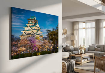 Wall Art | Castle of Osaka, Japan