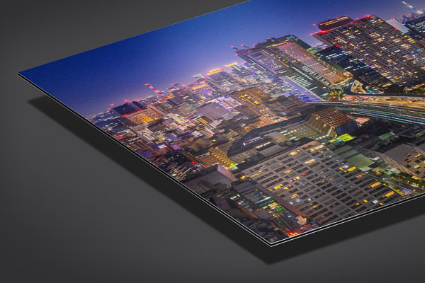 Alu-Dibond | Nächtliche Skyline von Tokio