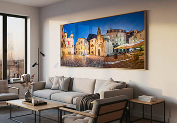 Wall Art | Night panorama of Kotor