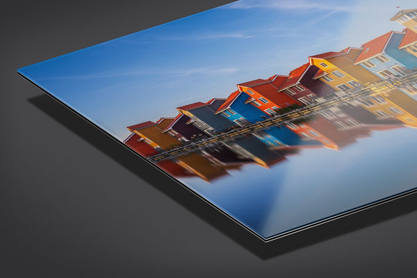 Acrylic Glass | Colorful buildings in Groningen
