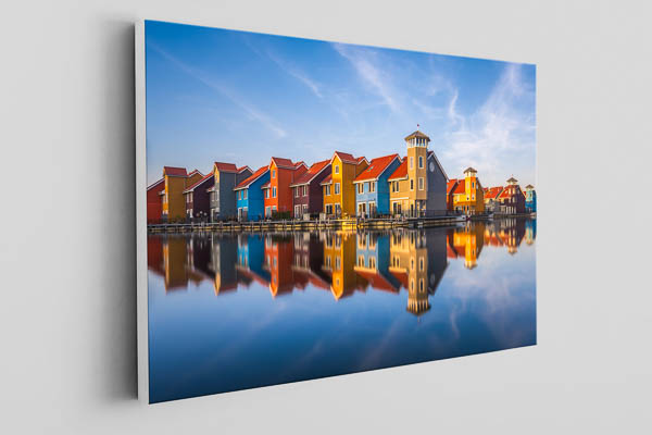 Canvas | Colorful buildings in Groningen