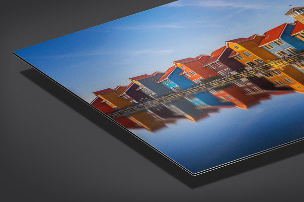 Metal Print | Colorful buildings in Groningen