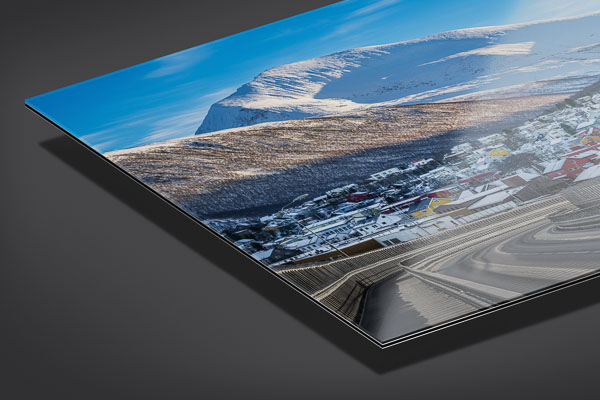 Acrylglas | Arktische Kathedrale in Tromsø