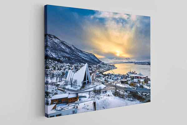 Canvas - Arctic Cathedral in Tromsø