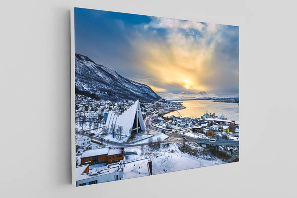 Canvas - Arctic Cathedral in Tromsø