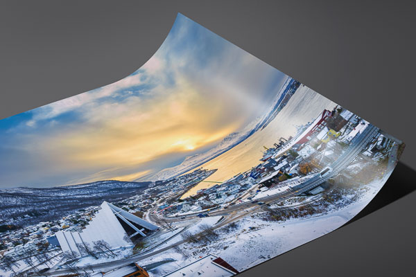 Kunstdruck / Poster | Arktische Kathedrale in Tromsø