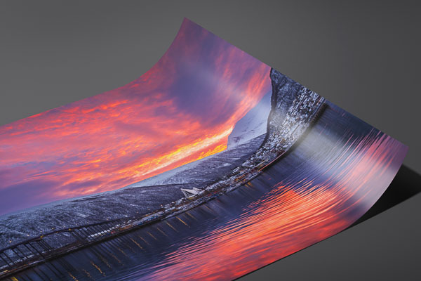 Kunstdruck / Poster | Sonnenaufgang in Tromsø