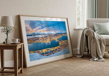 Wall Art | Winter view of Tromsø