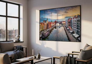 Wandbild | Altstadt von Danzig bei Sonnenaufgang