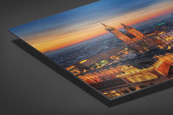 Alu-Dibond | Altstadt von Krakau bei Sonnenaufgang