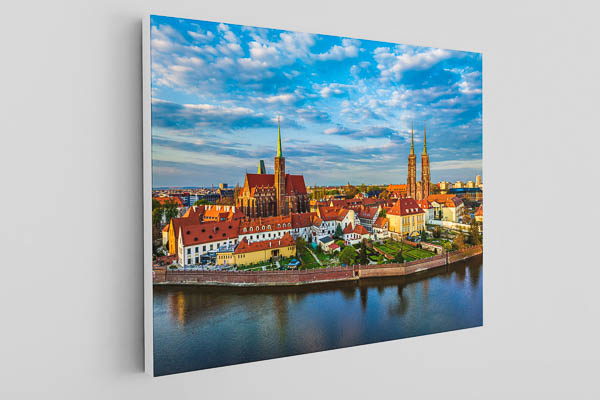 Canvas - Ostrow Tumski in Wroclaw