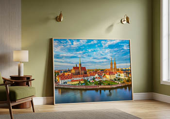Wall Art | Ostrow Tumski in Wroclaw