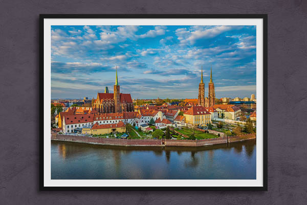 Fine Art Print | Ostrow Tumski in Wroclaw