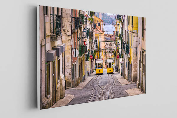 Leinwand | Historische Seilbahn in Lissabon