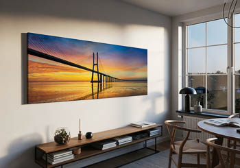 Wall Art | Vasco da Gama Bridge in Lisbon