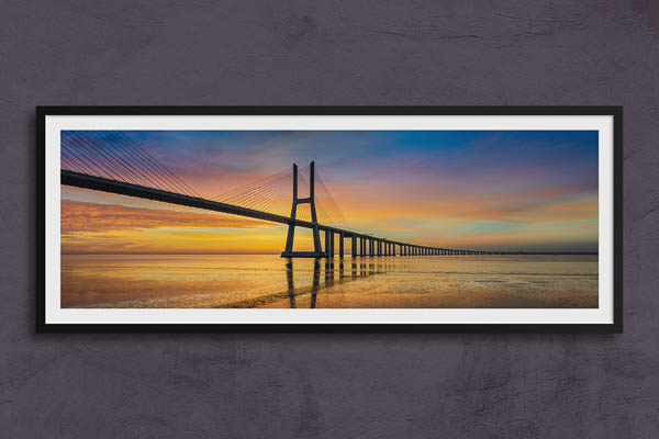 Fine Art Print | Vasco da Gama Bridge in Lisbon