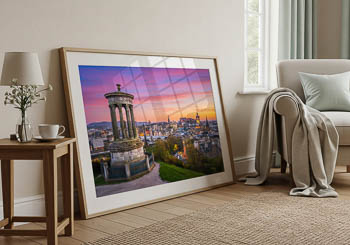 Wall Art | Sunset view of Edinburgh
