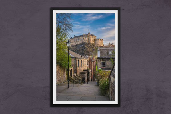 Poster / Kunstdruck | Schloss von Edinburgh