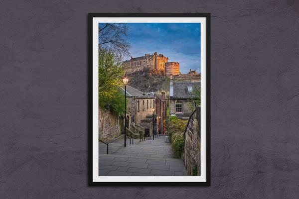 Poster / Kunstdruck | Schloss von Edinburgh
