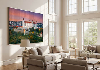 Wandbild | Schloss von Bratislava