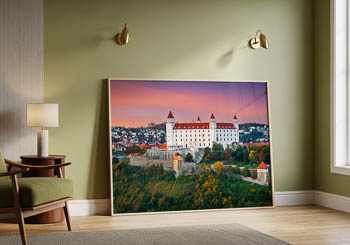 Wandbild | Schloss von Bratislava