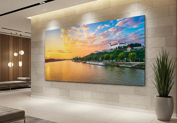 Wall Art | Danube and castle of Bratislava
