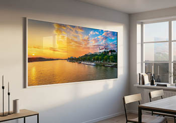 Wall Art | Danube and castle of Bratislava