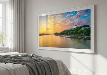 Wall Art | Danube and castle of Bratislava