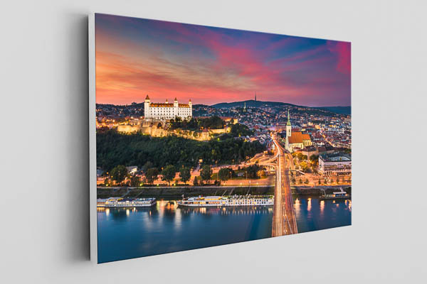 Canvas | Sunset in Bratislava