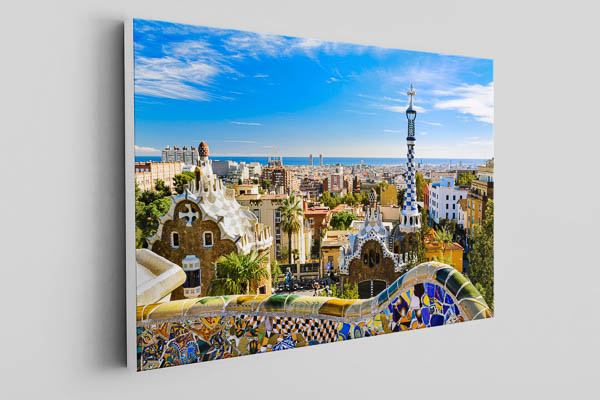 Leinwand | Park Guell in Barcelona