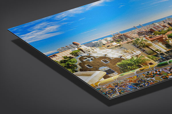 Alu-Dibond | Park Guell in Barcelona