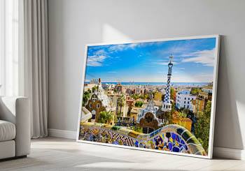 Wandbild | Park Guell in Barcelona