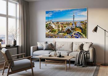 Wall Art | Park Guell in Barcelona