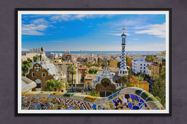 Poster / Kunstdruck | Park Guell in Barcelona