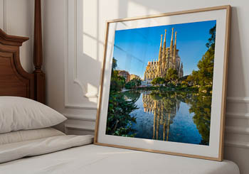 Wandbild | Sagrada Familia in Barcelona