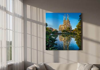 Wandbild | Sagrada Familia in Barcelona