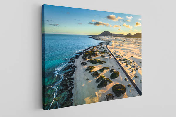 Canvas | Sand dunes on Fuerteventura