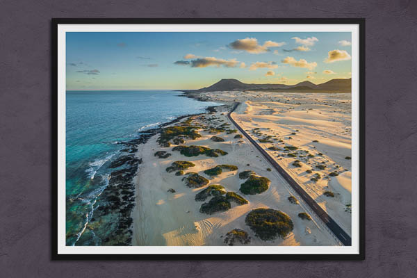 Fine Art Print | Sand dunes on Fuerteventura