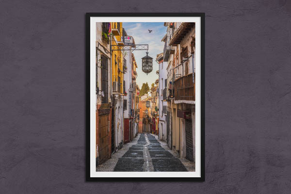 Poster / Kunstdruck | Altstadt von Granada