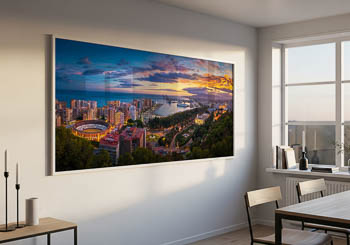 Wall Art | Sunset panorama of Malaga