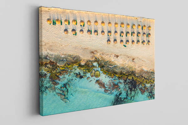 Leinwand | Strand in Cala Millor auf Mallorca