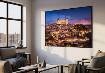 Wall Art | Alcazar of Toledo at night