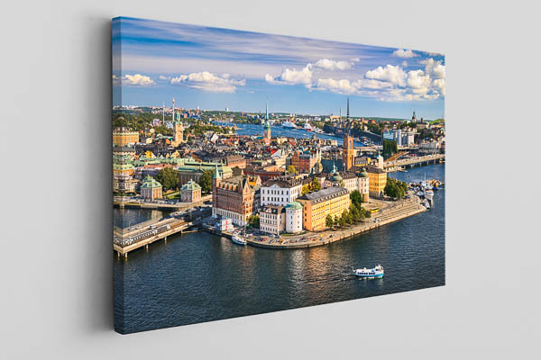 Canvas - Gamla Stan in Stockholm