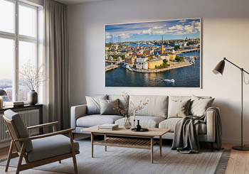 Wandbild | Gamla Stan in Stockholm