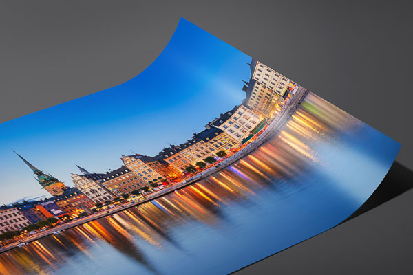Fine Art Print | Gamla Stan in Stockholm at night