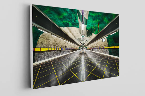 Canvas | Metro station in Stockholm