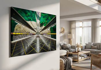 Wall Art | Metro station in Stockholm
